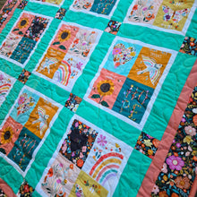 Load image into Gallery viewer, Good Vibes Kids Quilt
