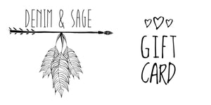 Denim And Sage Gift Card