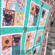 Load image into Gallery viewer, Good Vibes Kids Quilt
